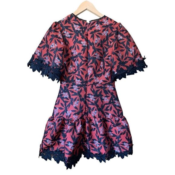 La Maison Talulah Viletta Mini Dress Rust, Black Size XS‎ - Picture 6 of 12